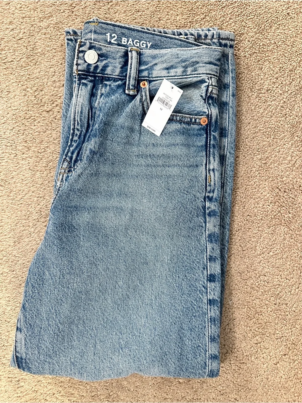 GAP Light Blue Baggy Jeans for Kids